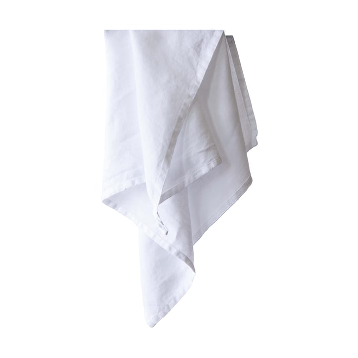 Tell me more kitchen towel linen 50x70 cm, Bleached white Tell Me More