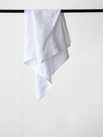 Tell me more kitchen towel linen 50x70 cm - Bleached white - Tell Me More