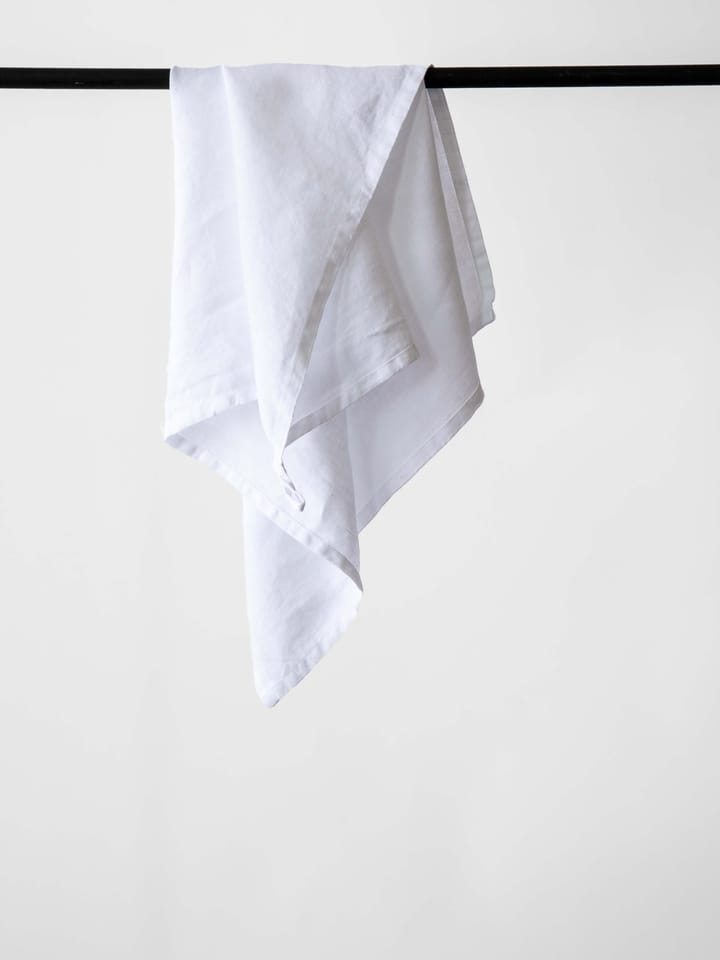 Tell me more kitchen towel linen 50x70 cm, Bleached white Tell Me More