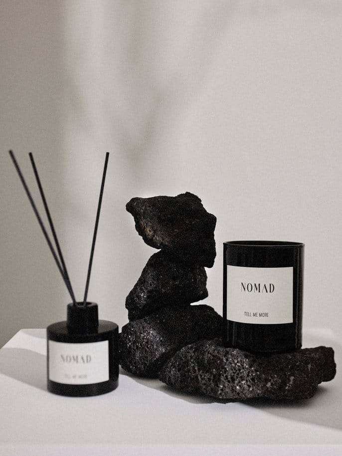 Tell Me More scented candle 48 h, Nomad Tell Me More