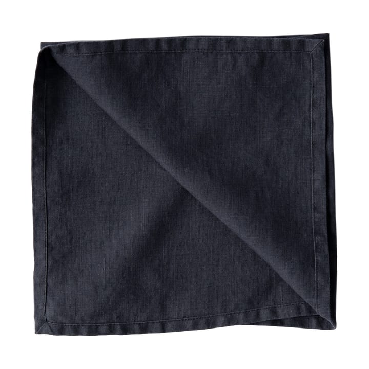 Washed linen napkin - Midnight blue - Tell Me More