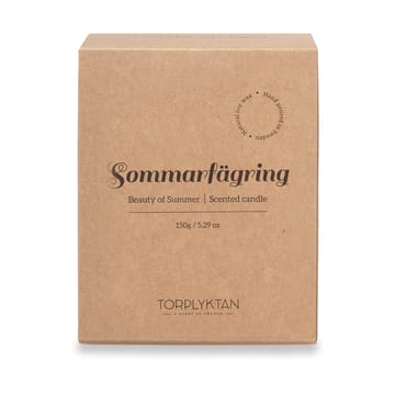 Four seasons scented candle 310 g - Summer colours - Torplyktan