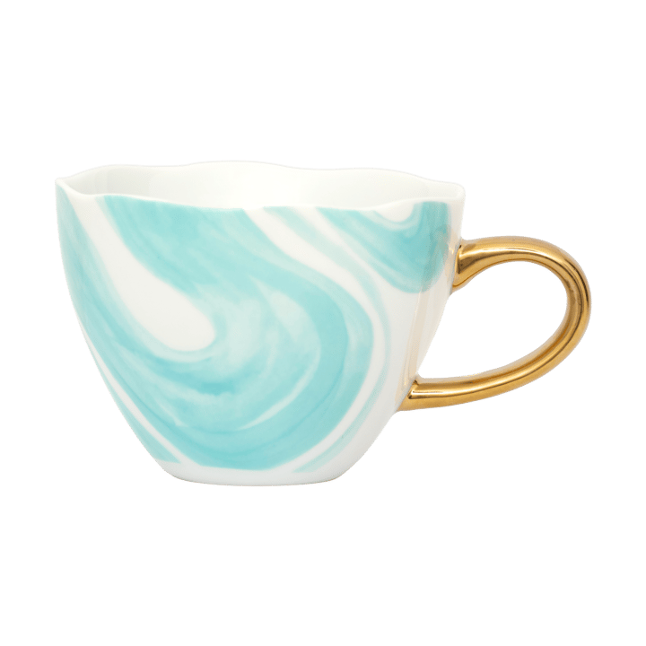 Good Morning cappuccino mug 30 cl - Valuri emerald green - URBAN NATURE CULTURE