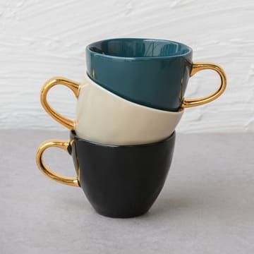 Good Morning Coffee cup mini 17.5 cl - blue green - URBAN NATURE CULTURE