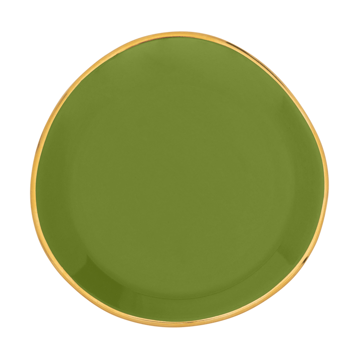 Good Morning plate 9 cm, Evergreen sprig URBAN NATURE CULTURE