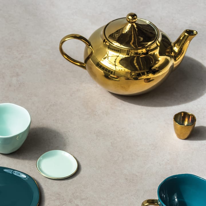 Good Morning teapot, gold-coloured URBAN NATURE CULTURE