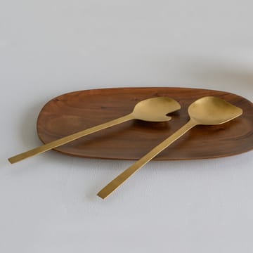 UNC salad cutlery 2 pieces - brass - URBAN NATURE CULTURE