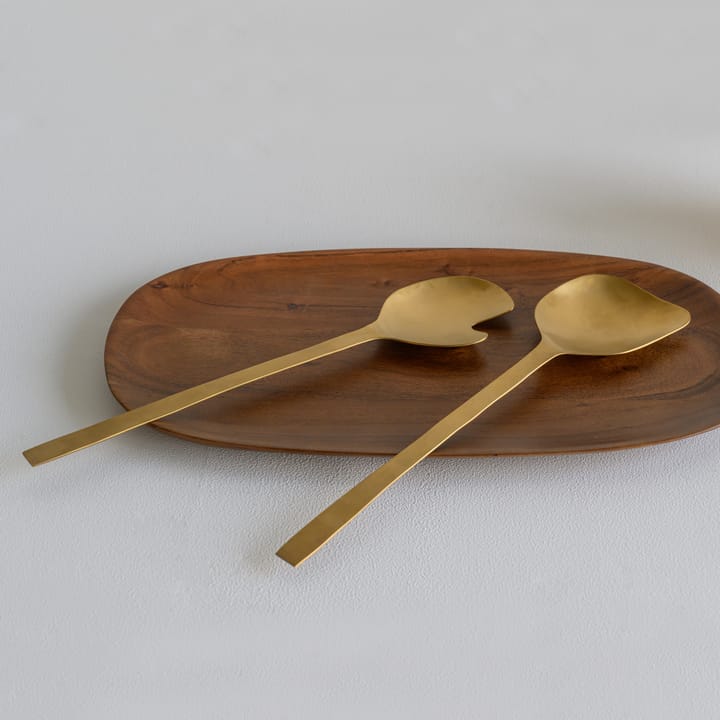 UNC salad cutlery 2 pieces, brass URBAN NATURE CULTURE