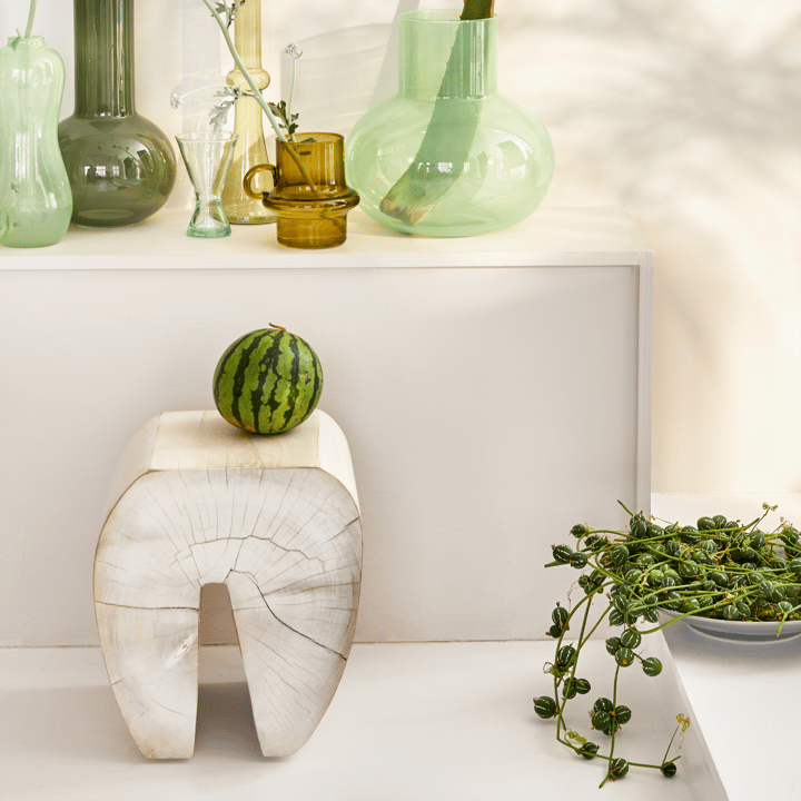 Zena side table 30x25x34 cm, White URBAN NATURE CULTURE