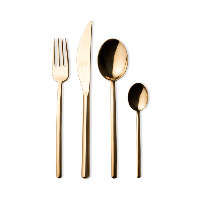 BAMBINI cutlery set 16 pieces, Luce gold edition Vargen & Thor