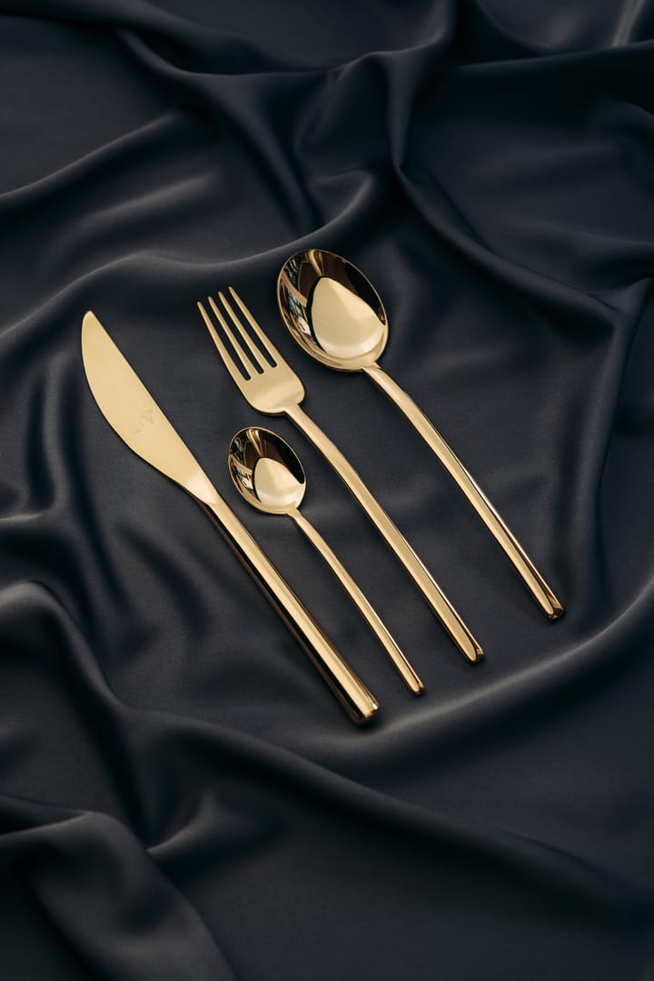 BAMBINI cutlery set 16 pieces, Luce gold edition Vargen & Thor