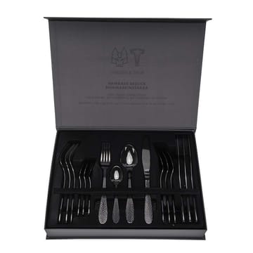 Vargen & Thor cutlery 16 pieces - Onyx. black - Vargen & Thor