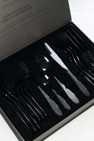 Vargen & Thor cutlery 16 pieces - Onyx. black - Vargen & Thor