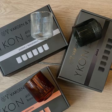 YKON glass 6-pack 41 cl - Evident transparent - Vargen & Thor