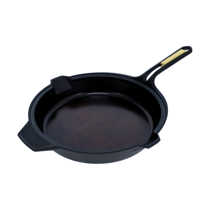 Signature Cast Iron Frying Pan 25 cm - Black - Victoria