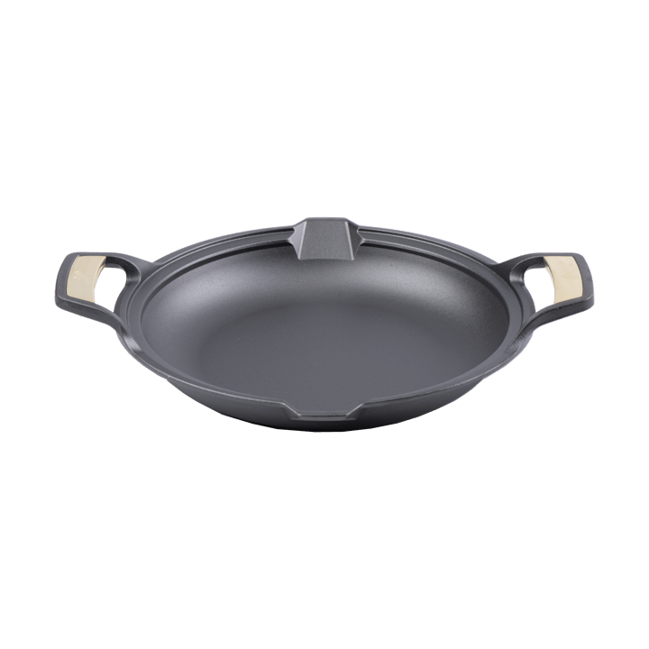 Signature Paella Pan Cast Iron 33 cm, Black Victoria