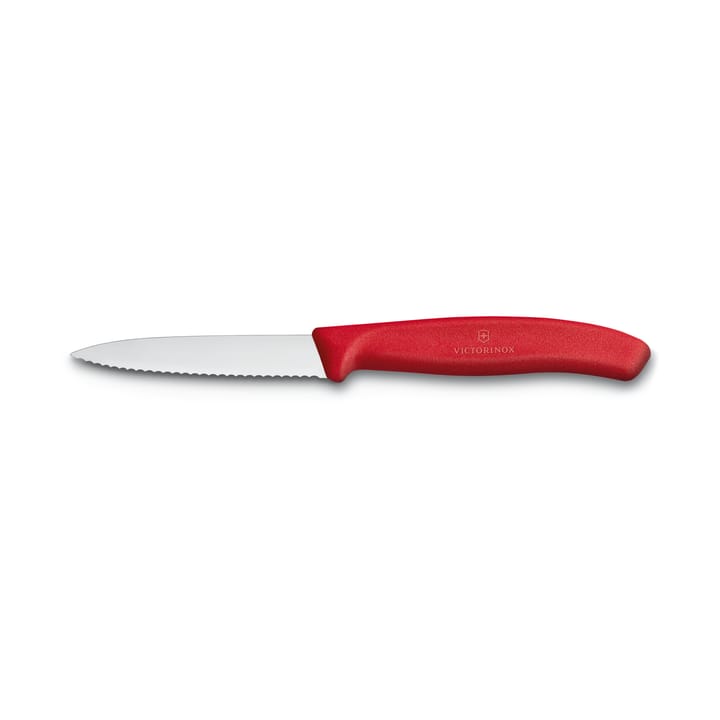 Victorinox vegetable & paring knife serrated 8 cm - Red - Victorinox