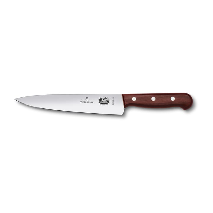 Wood knife set bread knife & knife, Stainless steel-maple Victorinox