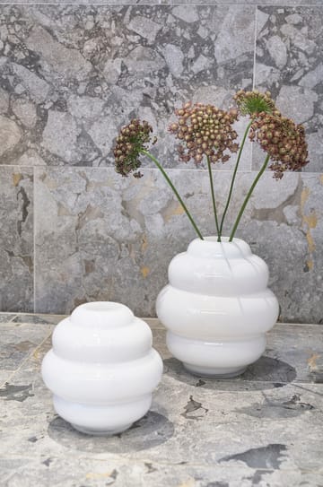 Bubble vase Ø20 cm - White - Villa Collection