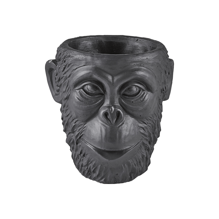 Calbe outer pot Gorilla, Black Villa Collection