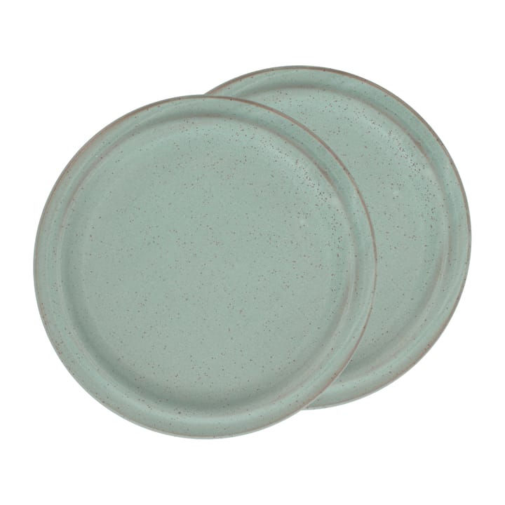 Evig lunch plate Ø20 cm 2-pack, Green Villa Collection