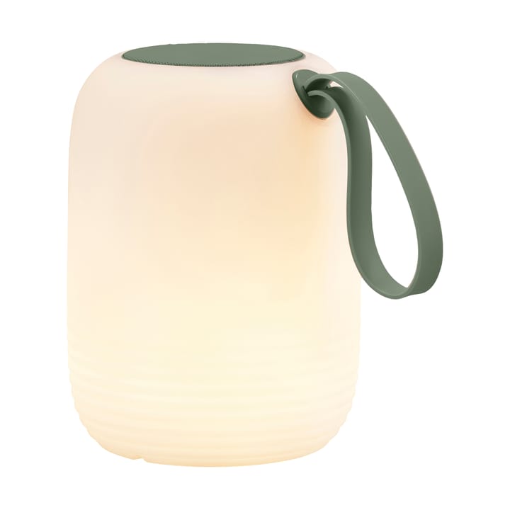 Hav LED lamp with speaker portable Ø12,5 cm, White-green Villa Collection