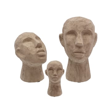 Head decoration - grey/brown - small - Villa Collection