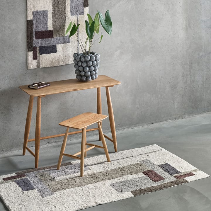 Laerk rug, grey/offwhite - 200x300 cm Villa Collection