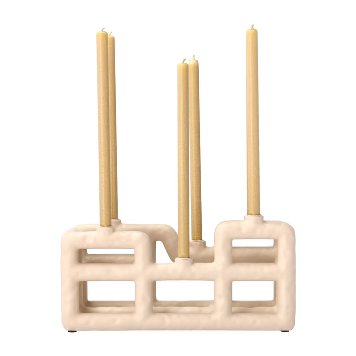 Lyng candlestick 6 candles, Sand Villa Collection