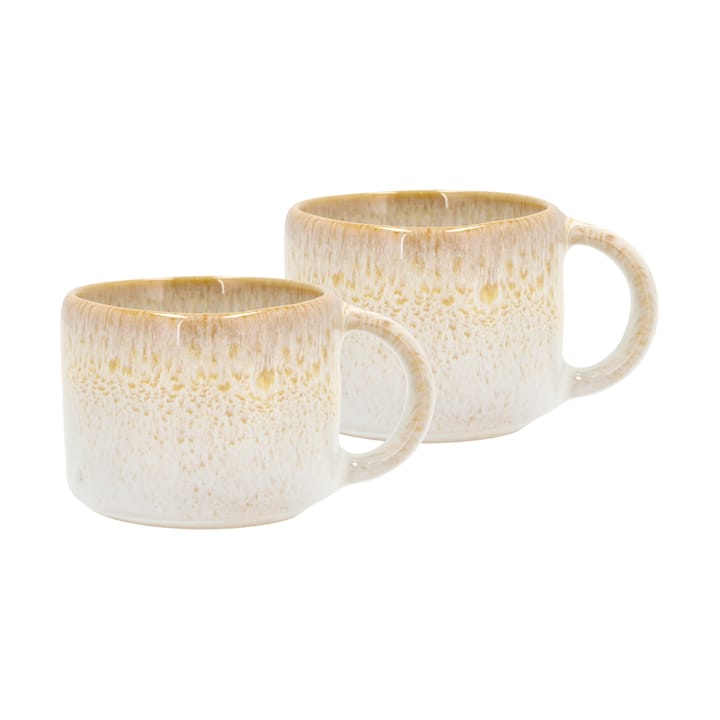 Styles espresso cup 8 cl 2-pack, Creme-sand Villa Collection