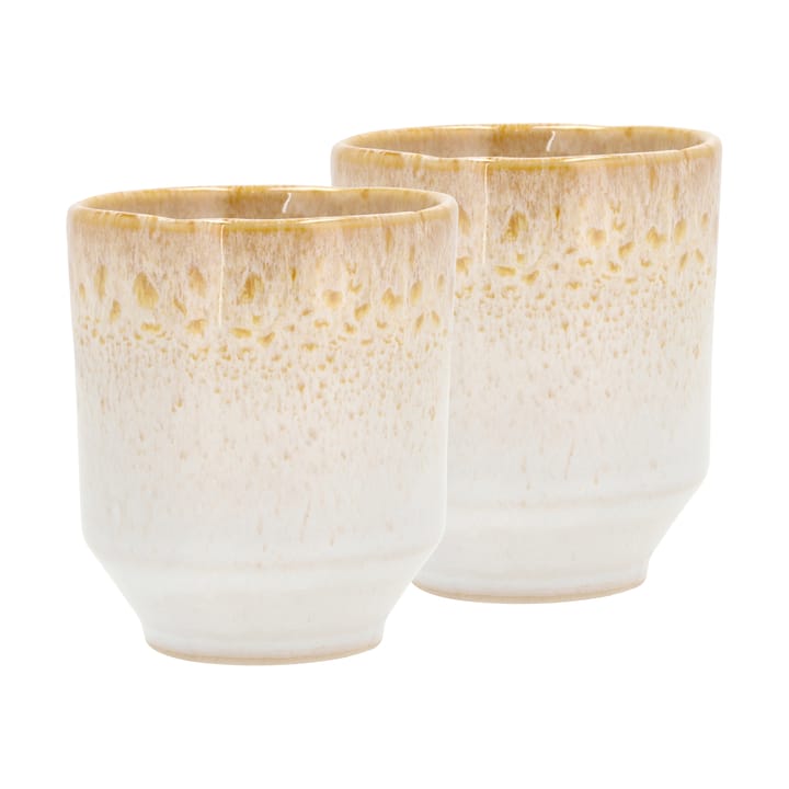 Styles mug 18 cl 2-pack, Creme-sand Villa Collection