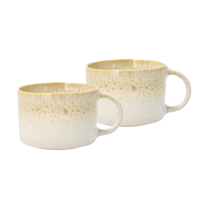 Styles mug with handle 16 cl 2-pack, Creme-sand Villa Collection