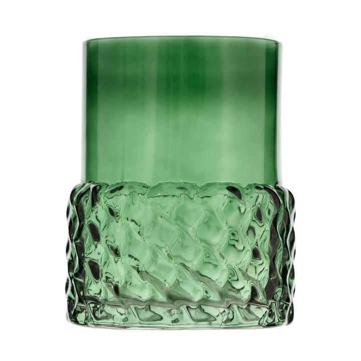 Styles tealight holder Ø7.7x10 cm - Green - Villa Collection