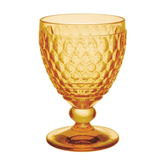 Boston drinking glass on foot 25 cl - Saffron - Villeroy & Boch