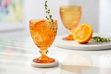 Boston drinking glass on foot 25 cl - Saffron - Villeroy & Boch