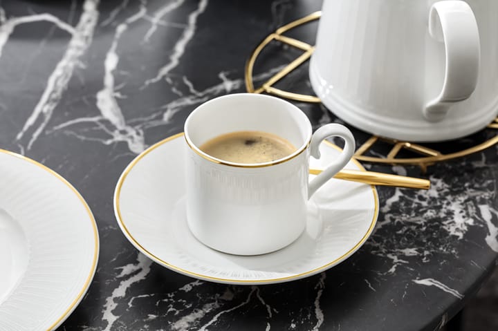 Château Septfontaines coffee cup 20 cl, White-gold Villeroy & Boch