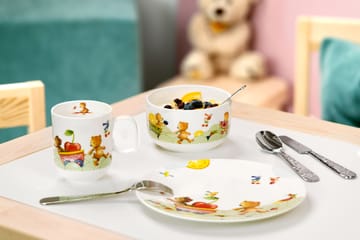 Hungry as a Bear children's dinnerware and cutlery - 7 pieces - Villeroy & Boch