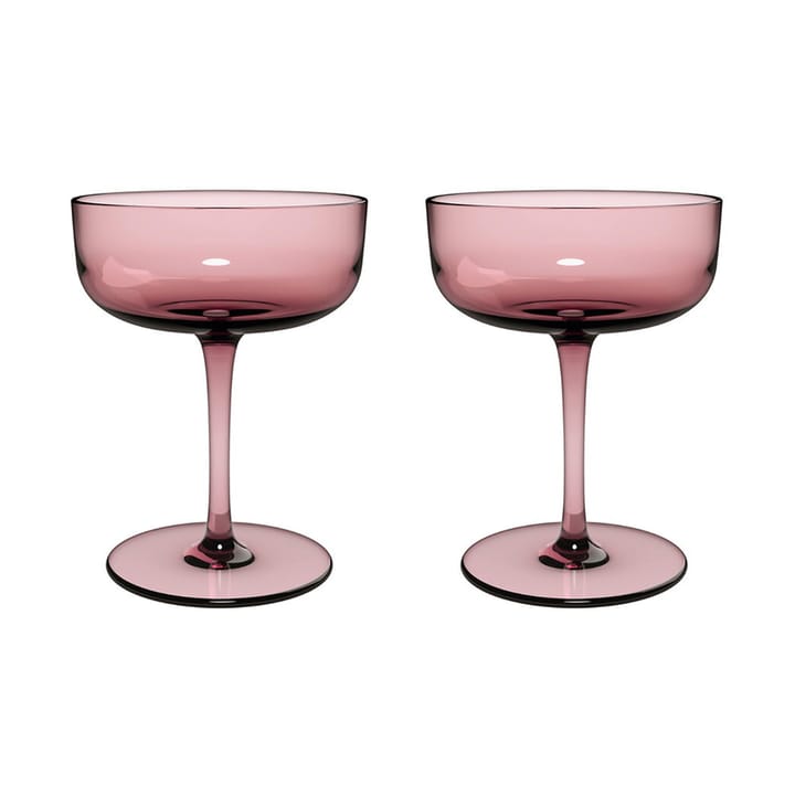 Like champagne glass coupe 10 cl 2-pack, Grape Villeroy & Boch