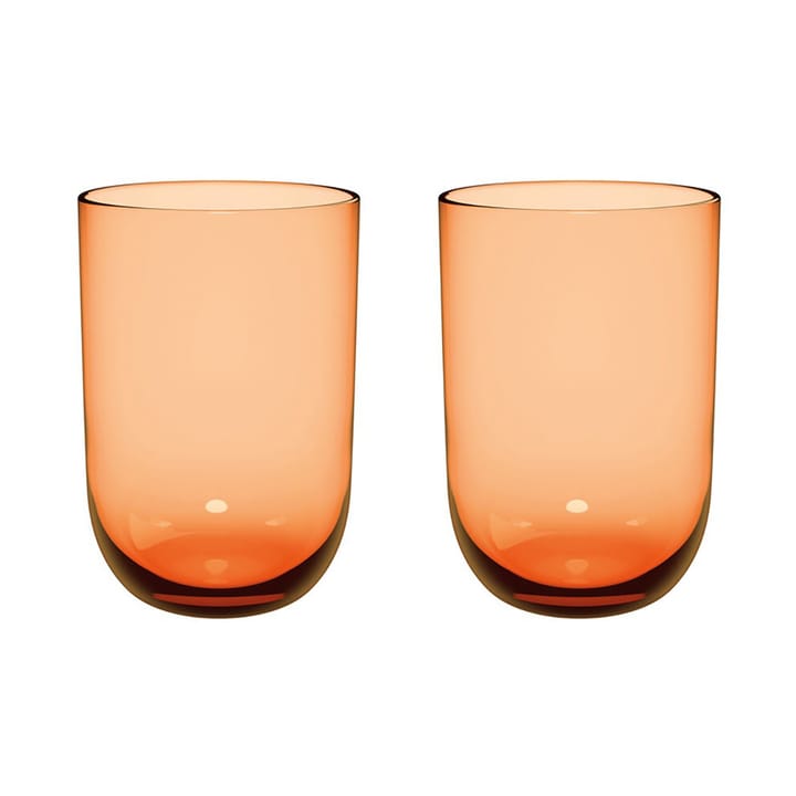 Like long drink glass 38.5 cl 2-pack, Apricot Villeroy & Boch