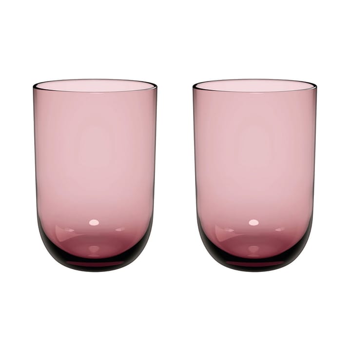 Like long drink glass 38.5 cl 2-pack, Grape Villeroy & Boch