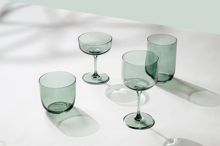 Like water glass 28 cl 2-pack, Sage Villeroy & Boch