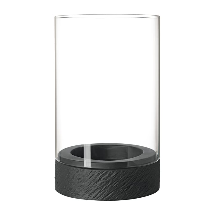 Manufacture Rock Home Hurricane lantern L, Black Villeroy & Boch