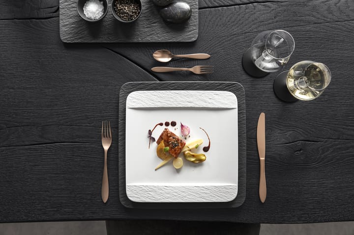 Manufacture Rock plate 28x28 cm, Blanc Villeroy & Boch