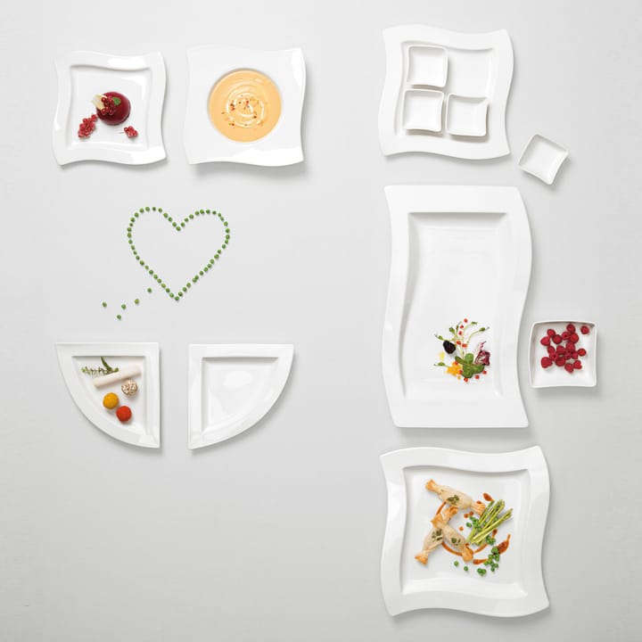 New Wave plate square, 24x24 cm Villeroy & Boch