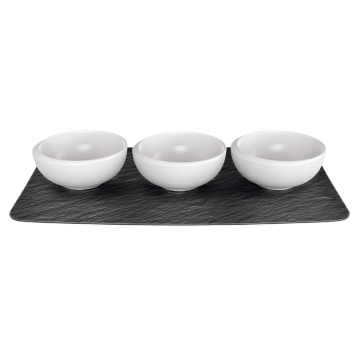 NewMoon dip bowl set, white Villeroy & Boch