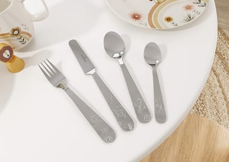 Roar like a Lion children's cutlery 4 pieces, Stainless steel Villeroy & Boch