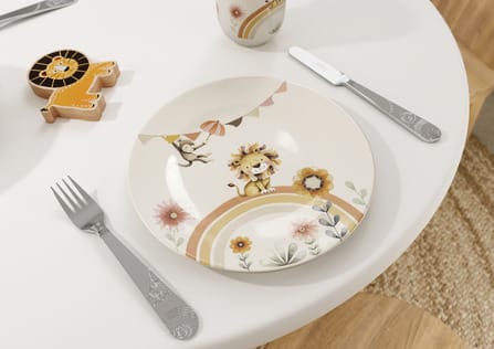 Roar like a Lion children's plate Ø21.5 cm, Multi Villeroy & Boch