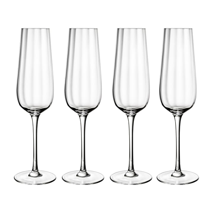 Rose Garden champagne glass 4-pack 29 cl, Clear Villeroy & Boch