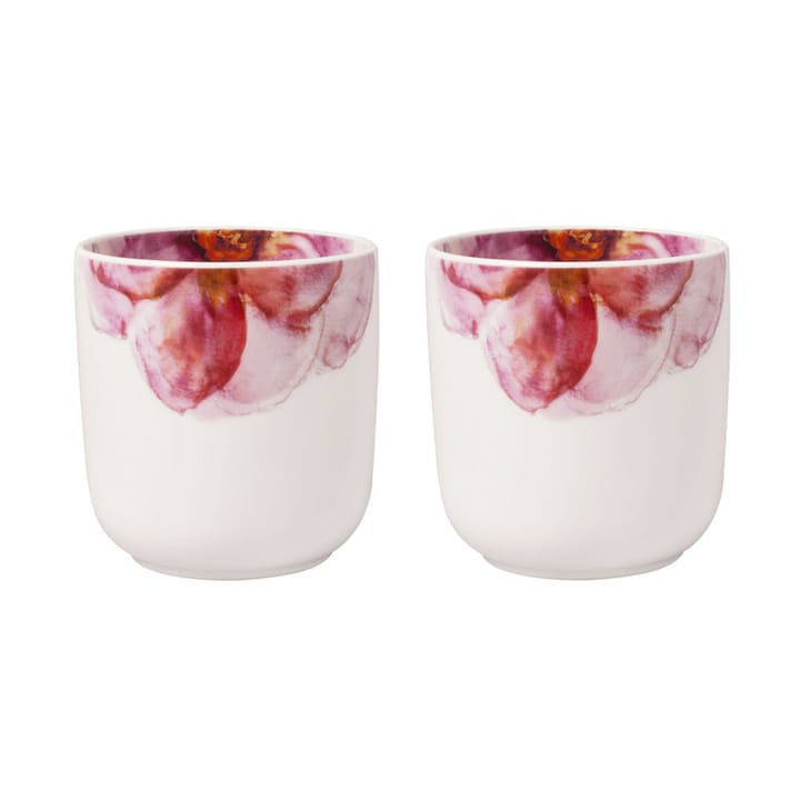 Rose Garden cup 29 cl 2-pack - White - Villeroy & Boch