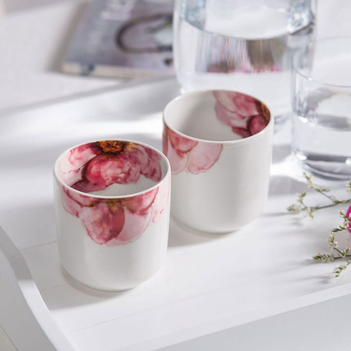 Rose Garden cup 29 cl 2-pack, White Villeroy & Boch